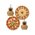 HIMPASTO Samsun Atakum Gurme İtalyan Pizzası - Margherita ve Sucuklu Kremalı