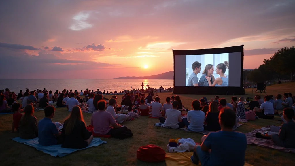 Yaz Akşamlarının Keyfi: Atakum'da Açık Hava Sinema Günleri Başladı
