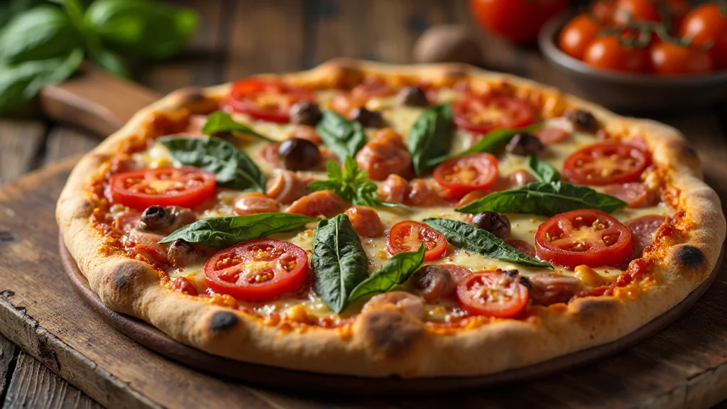 Samsun Atakum - A close-up, mouth-watering shot of a Contadino Aff