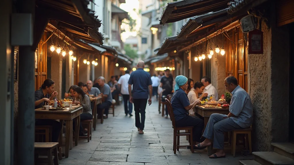 Samsun Atakum - A candid street photograph in a historical or trad