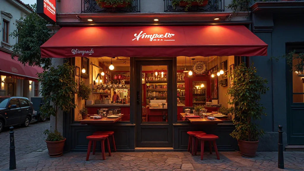 Samsun Atakum - The cozy, inviting exterior of Himpasto Pizza in S