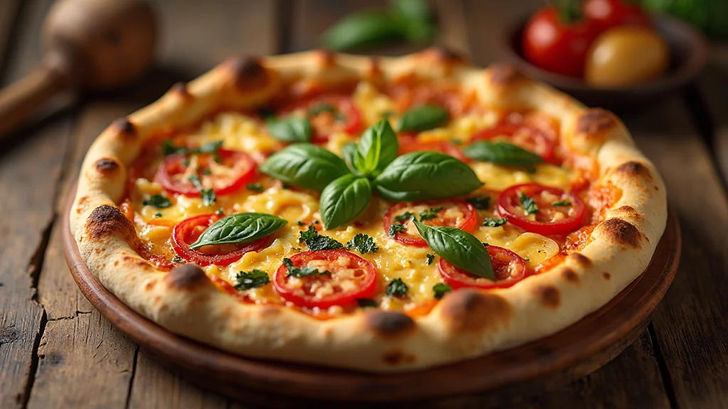 Samsun Atakum - A perfectly baked, artisan Lortolana pizza from Hi